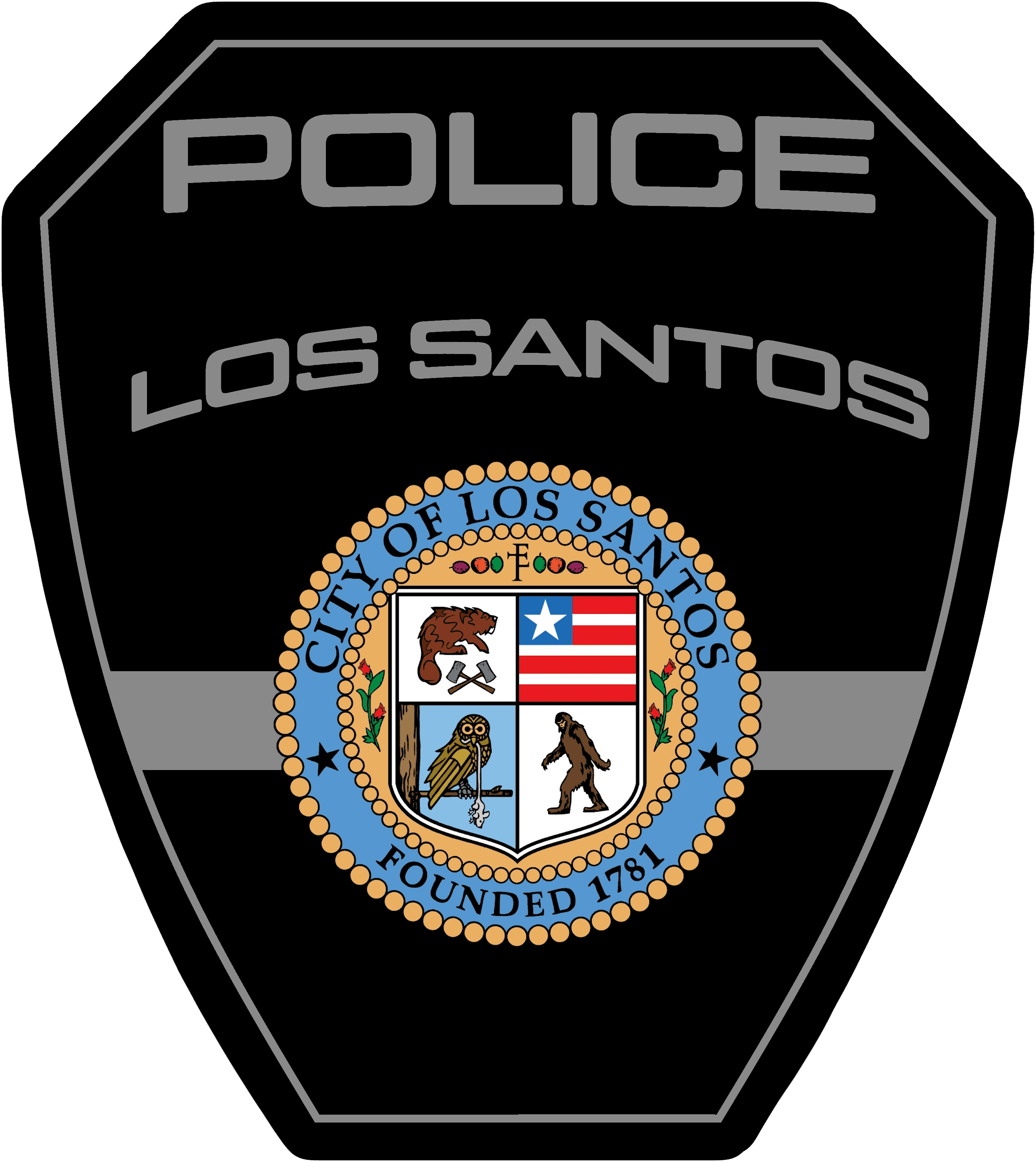 Los Santos Police Department badge